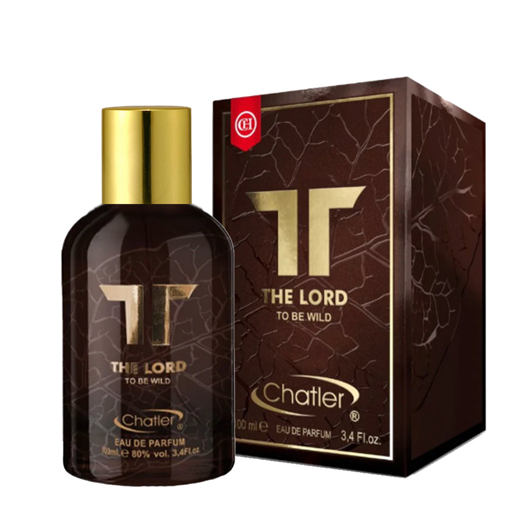 Chatler "The Lord To Be Wild" — 100 ml Eau de Parfum: Bold Tobacco & Spiced Vanilla Accord for Premium Retail