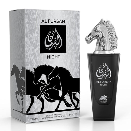 Al Fares Al Fursan Night — 100 ml Eau de Parfum: Premium Amber-Musk Floral Fragrance for Retailers & Hospitality