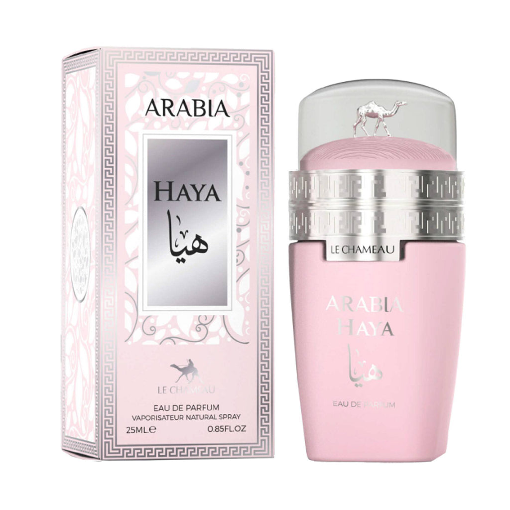 Le Chameau Arabia Haya 25 ml EDP — 3-Pack | Floral-Gourmand Signature (Heliotrope, Orchid, Vanilla)