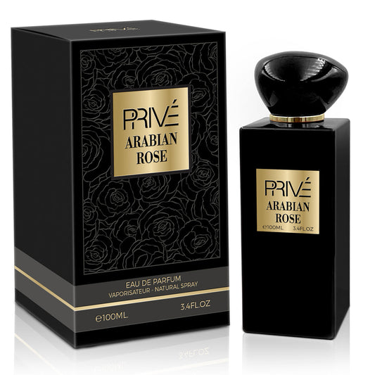Prive Arabian Rose 100ML — Premium Unisex EDP (Oud, Rose & Vanilla) — High-Margin, Long-Lasting Retail Pick
