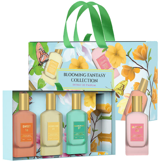 Blooming Fantasy Collection by Emper — 4 x 30ml Extrait de Parfum Gift Set (Premium Floral-Musky)