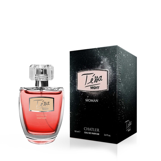 CHATLER Tessa Night — 100ml Eau de Parfum (Women): Premium Oriental-Gourmand for High-Margin Evening & Special-Occasion Sales