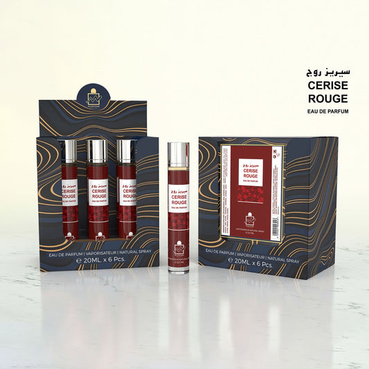 MILESTONE Cerise Rouge — Retail 5×20ml Set with Free Tester | Premium Cherry-Rose Gourmand for high-margin Retail