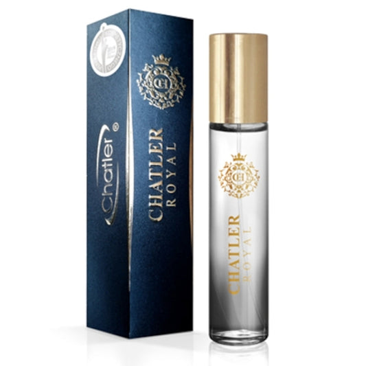 Chatler Royal Eau de Parfum — Retail 5×30ml Pack + Free Tester | Amber-Woody Unisex (Jasmine, Neroli, Rose, Oud)