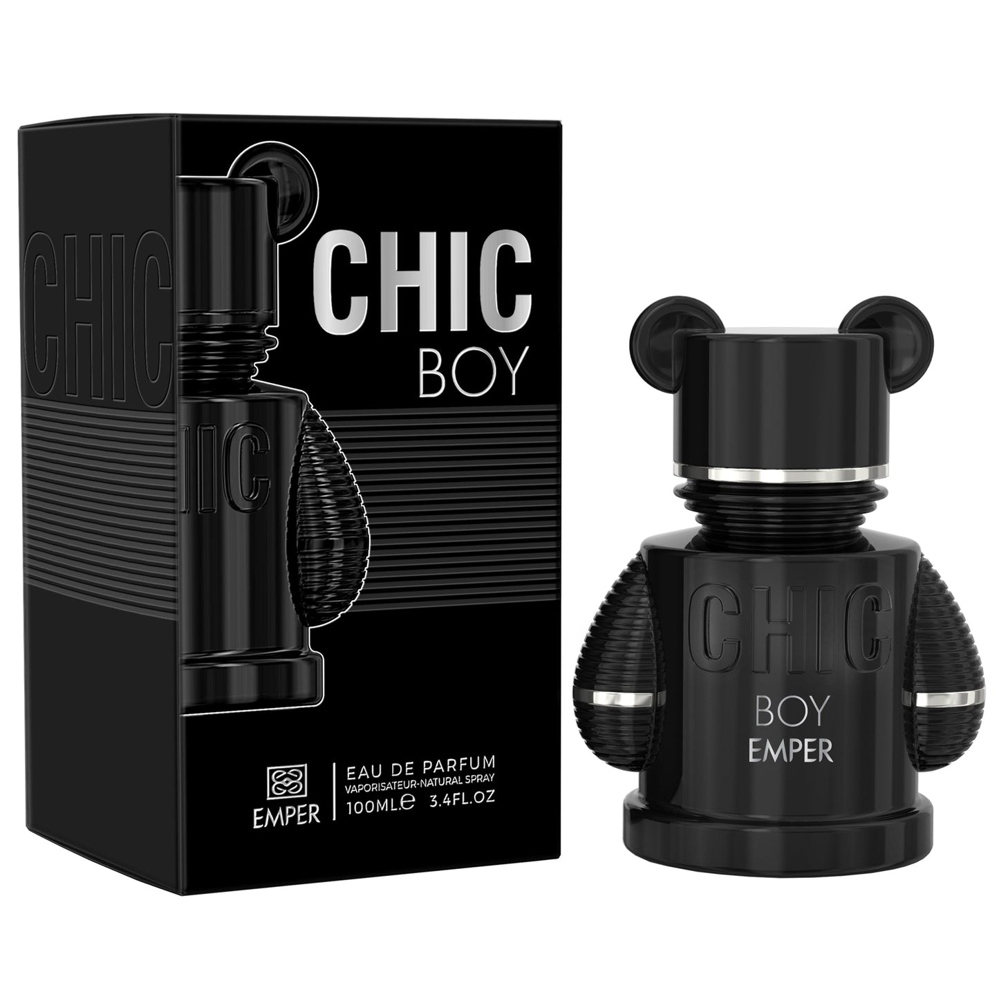 Emper Chic Boy 100ml EDP — High?Margin, Timeless Eau de Parfum with Spicy?Pear Retail Appeal