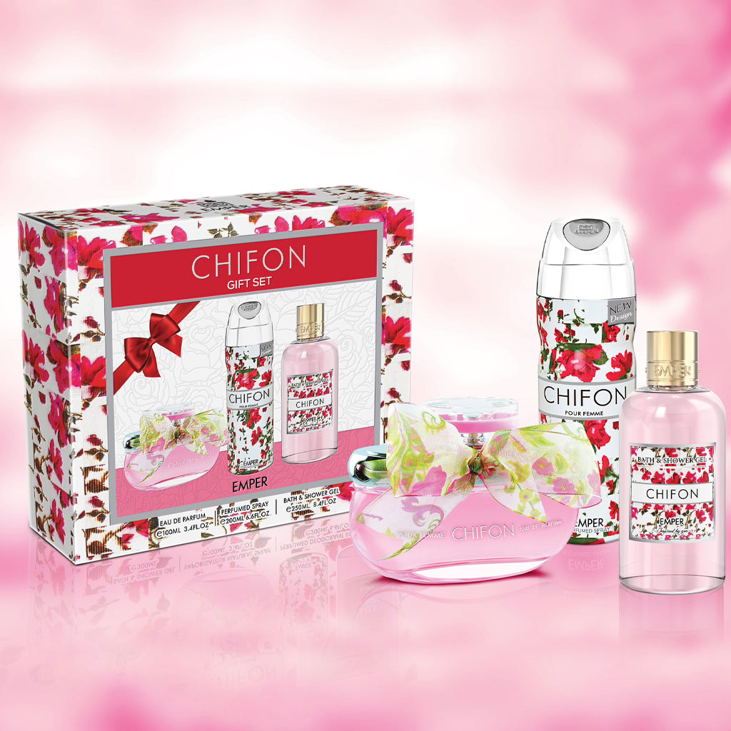 Emper Luxury Chiffon 3-in-1 Fragrance Gift Set