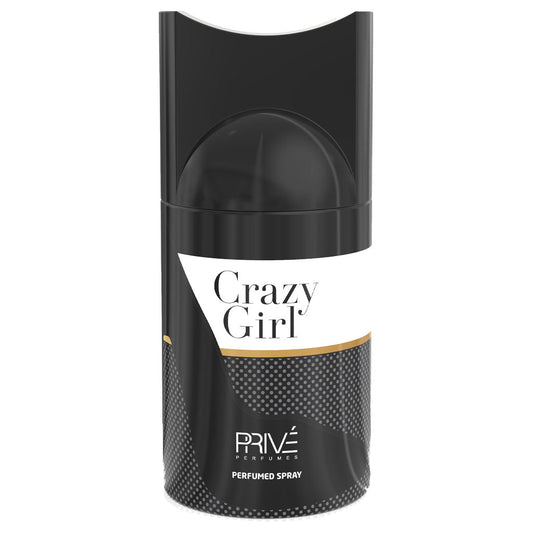 PRIVE "Crazy Girl" 250ml Perfume Deodorant — 6-pack Wholesale | High-margin Luxury Fragrance for Boutiques, Salons & Hotels