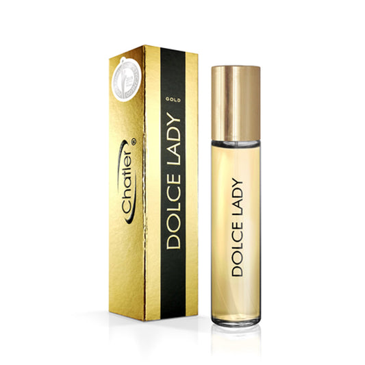CHATLER Dolce Lady Gold — 5×30ml Wholesale Retail Pack + 1 Free Tester | Oriental Floral Eau de Parfum