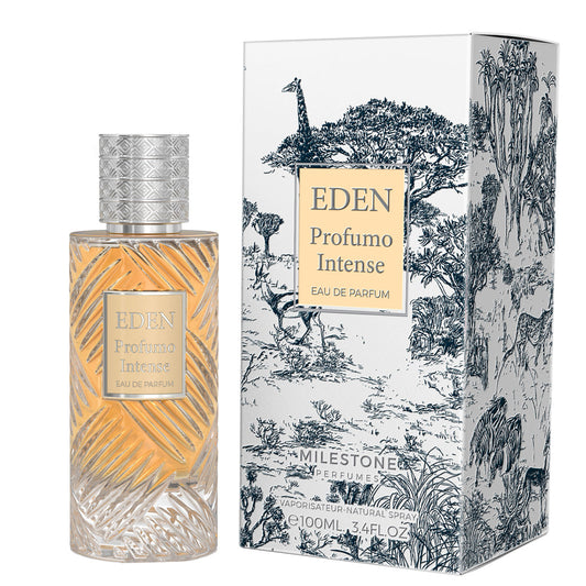 MILESTONE Eden Profumo Intense — 100ml EDP: Premium Unisex Fragrance with Lasting Longevity and Luxurious Sillage