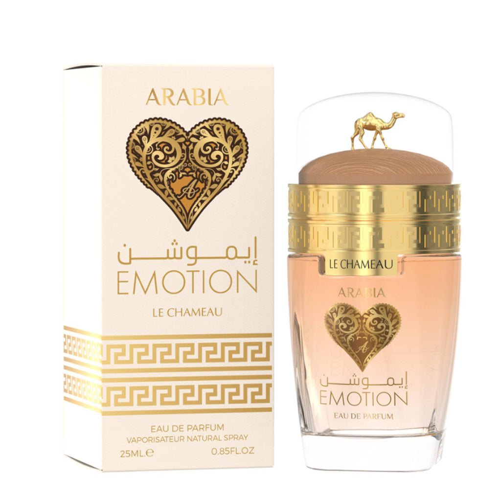 Le Chameau Arabia Emotion 25 ml EDP — 3-Pack: Premium High-Margin Gourmand Trio for Boutique, Hotel & Online Retailers