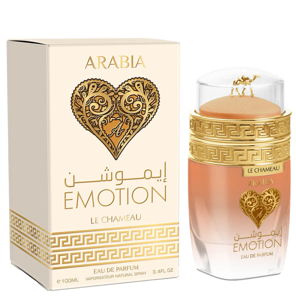 LE CHAMEAU Arabia Emotion — 100ml Premium Signature Scent for Upscale Retailers, Hospitality & Corporate Gifting