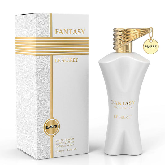 EMPER Fantasy Le Secret — 100ml Unisex Eau de Parfum: Premium, High-Margin Retail Fragrance Featuring Plum, Bergamot, Honey & Amberwood