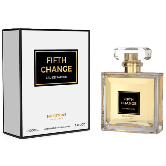 Milestone Fifth Change — 100ml EDP: Timeless Powdery Floral with May Rose, Jasmine & Vanilla