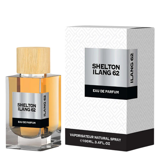 EMPER Shelton ILANG 62 Eau de Parfum 100ml — Unisex Premium Fragrance (Patchouli, Ylang-Ylang, Jasmine & Sandalwood)