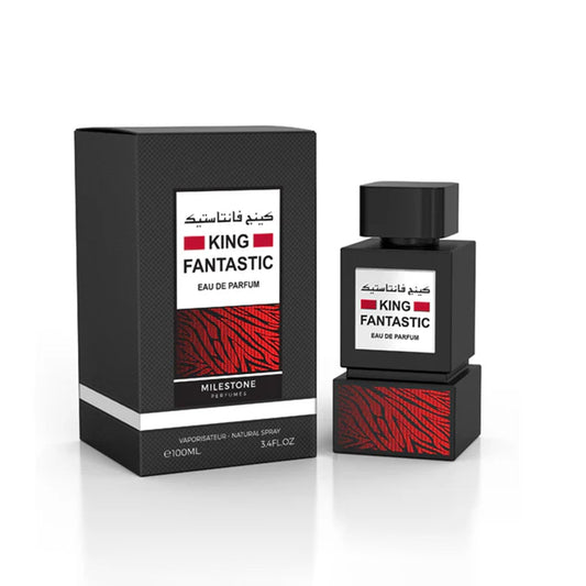 MILESTONE King Fantastic — Emper Unisex EDP 100 ml: Leather & Vanilla Accord for High-Margin Luxury Assortments