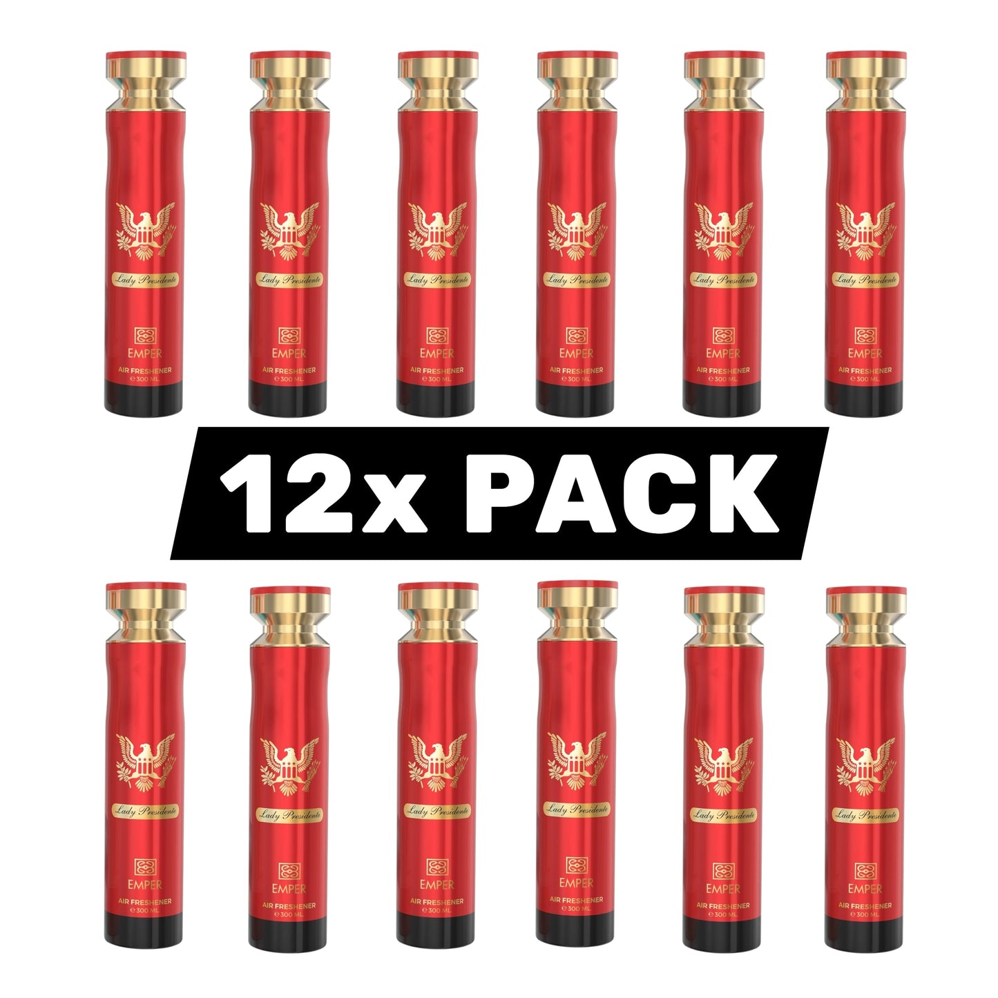 Lady Presidente Air Freshner 300ml 12x Pack