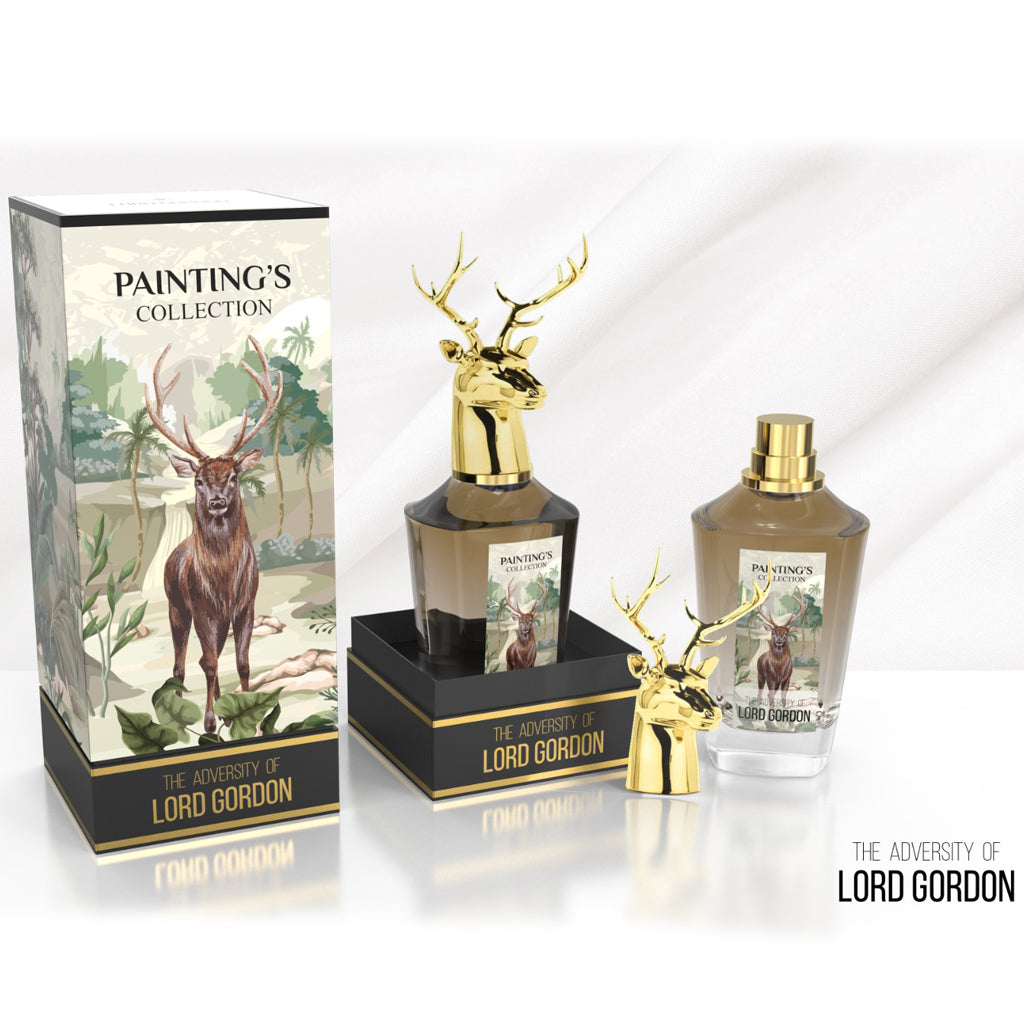 MILESTONE Painting Collection — The Adversity of Lord Gordon (100ml) — Unisex Luxury Eau de Parfum for Discerning Consumers