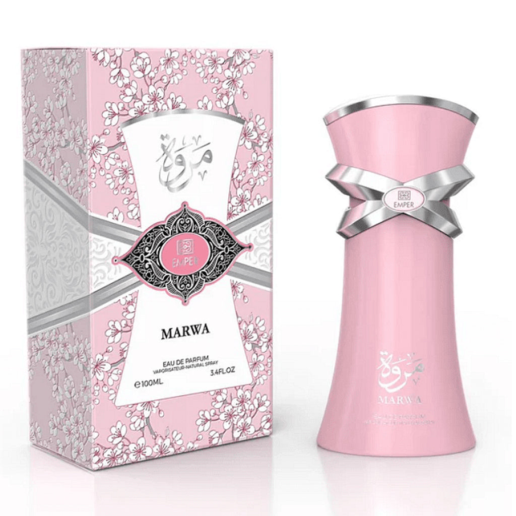 EMPER Marwa 100ml — Premium Fruity-Floral Eau de Parfum with Caramel-Vanilla Warmth | High-Margin Retail Bestseller