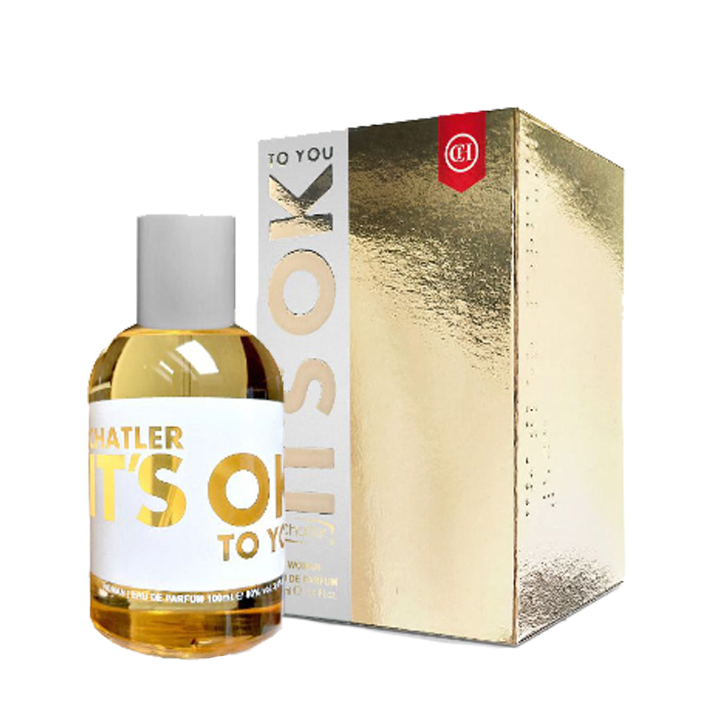Chatler "It's OK to You" — Premium 100 ml Eau de Parfum | Fresh Citrus, Orchid Heart, Warm Amber-Cedar Base
