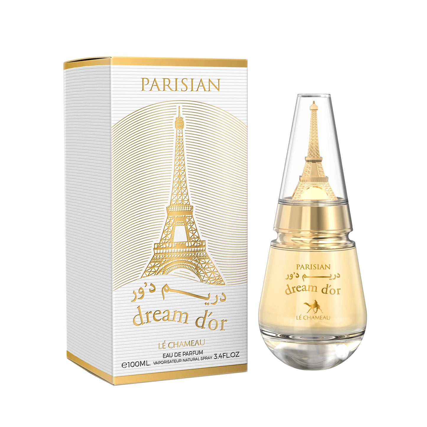 Le Chameau Parisian Dream D'Or 100ML — Premium Blooming Floral Gourmand for High-Margin Assortments