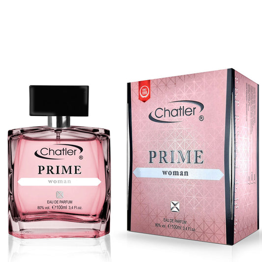 CHATLER Prime Woman Eau de Parfum 100 ml — Luminous, Long-lasting Feminine Fragrance for Day-to-Night Appeal