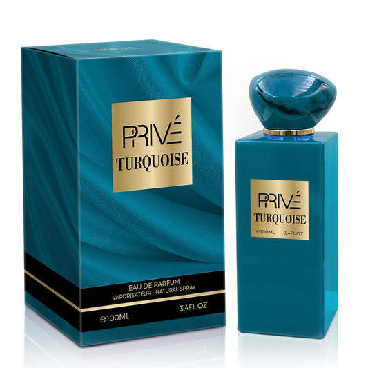Prive Turquoise 100ML EDP — Unisex Premium Fragrance for High-Margin Wholesale, Retail, and Repeat Sales
