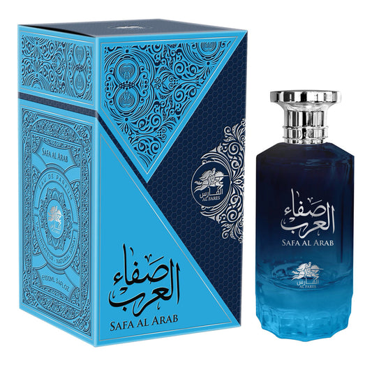 AL FARES Safa Al Arab 100ml — High-margin Luxury Oriental Saffron, Rose & Oud Eau de Parfum for Upscale Retailers