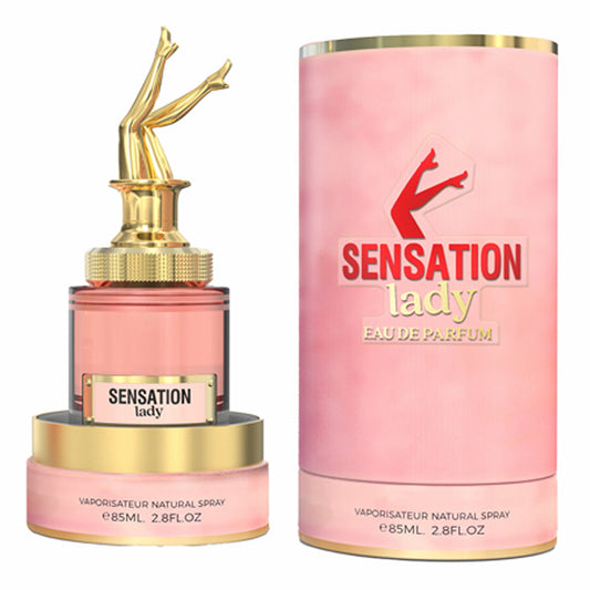 MILESTONE Sensation Lady — 100 ml Luxury Feminine Eau de Parfum | High-Margin, Long-Lasting Signature Scent (Honey · Gardenia · Patchouli)