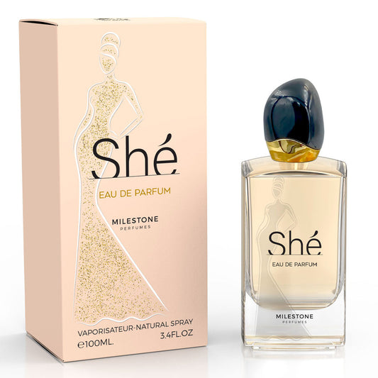 MILESTONE She Pour Femme — 100ml Eau de Parfum by Emper | Premium Signature Women’s Fragrance