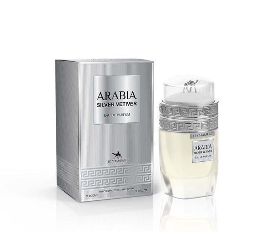 Le Chameau Arabia Silver Vetiver — Premium Masculine Signature Scent for Upscale Retailers