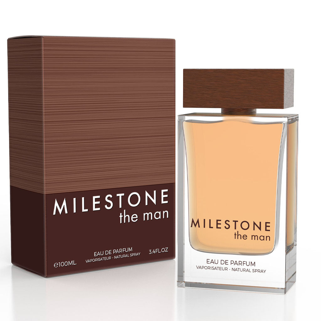 Milestone The Man — 100ml Eau de Parfum: Sophisticated, Long-lasting Signature Scent for Discerning Customers